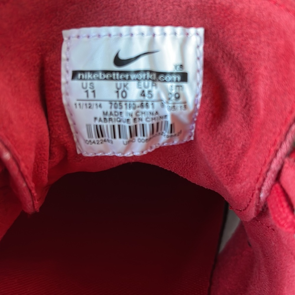NIKE SB Red Polka Dot Stefan Janoski 11 mens 45 EUR Skateboarding Shoe - Picture 12 of 14